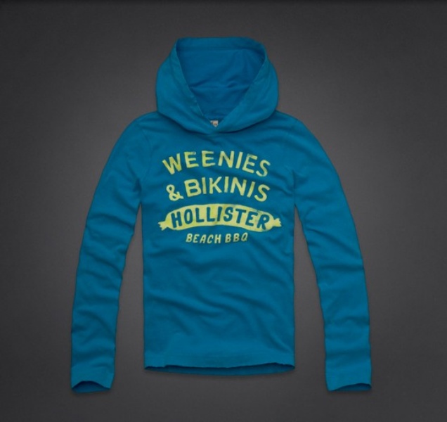 Hollister Hombres Outlet Capucha Remera HCO4612